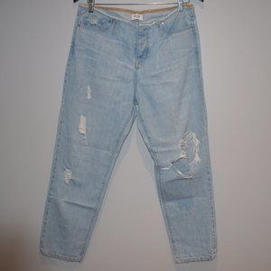 Women Big Star Distressed Boyfriend Jeans Size 28